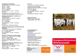 Wilhelminenspital - Wiener Krankenanstaltenverbund