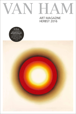 art magazine herbst 2016