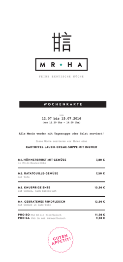 GUTEN Appetit!