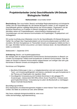 Dieses Stellenangebot als PDF speichern