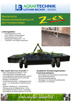 Z-ex System Sommer - Agrartechnik Lothar Becker