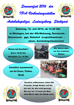 Info&acute;s hier - Autobahnpolizei Stuttgart
