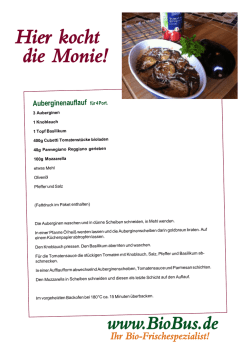 Hier kocht die Monie!