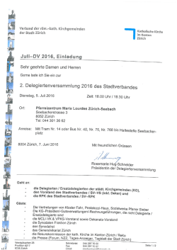 Einladung - kirche
