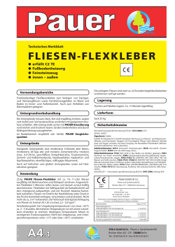 FLIESEN-FLEXKLEBER