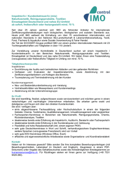 Dieses Stellenangebot als PDF speichern