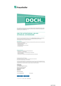 hiwi f&uuml;r aktenf&uuml;hrung, ablage - aktenscan, dateneingabe 06.07.2016