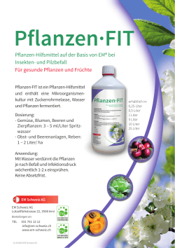 Pflanzen·FIT - EM Schweiz AG