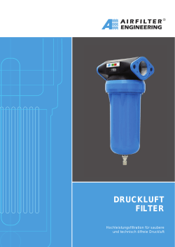 AFE Druckluftfilter / D-Serie