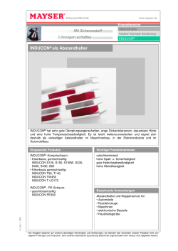 INDUCON Abstandhalter