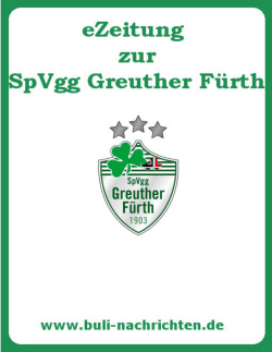 SpVgg Greuther Fürth - eZeitung von buli