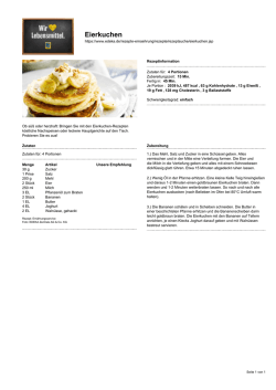 Eierkuchen