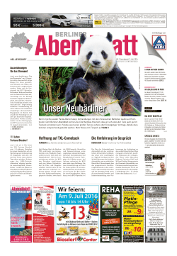unserneubärliner - Berliner Abendblatt