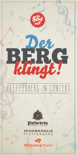 Flyer: Der Berg klingt – Pfefferberg in concert! PDF
