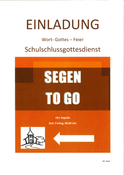 Einladung