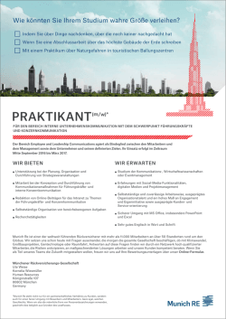 PRAKTIKANT(m/w)*