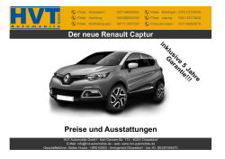 Preise und Ausstattungen