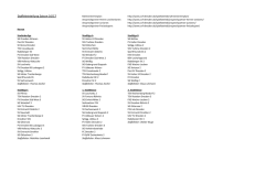 Staffeleinteilung aller Spiel