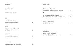 Menu zum Ausdrucken PDF