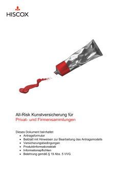 Antragsmodell - Carl Rieck GmbH