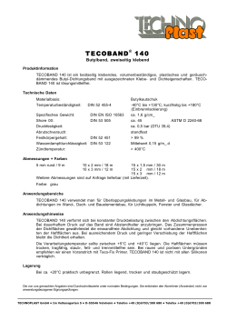 tecoband® 140 - Technoplast GmbH