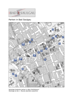 Parken in Bad Saulgau - Landgericht Ravensburg