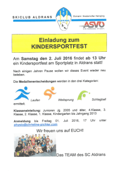 Kinderfest SVA