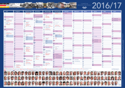Wandkalender 2016 - Landtag Rheinland
