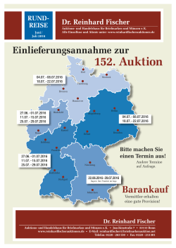 152. Auktion - reinhardfischerauktionen.de