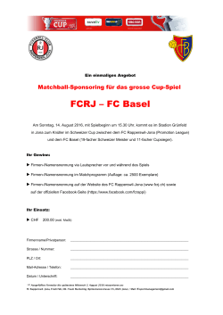 Dokument als PDF herunterladen - FC Rapperswil-Jona
