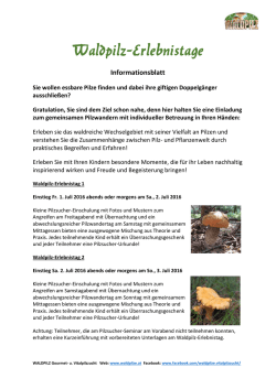 Informationsblatt