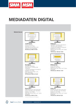 MEdiadatEn digital - Vogel Business Media