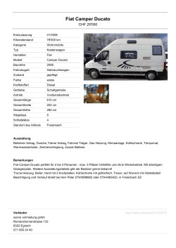 Fiat Camper Ducato