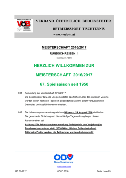 Direkter Link zum Rundschreiben