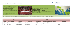 Vertretungsplan - Evangelische Schule Neubrandenburg