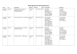 Hobbyturniere - Tennis Club Pleidelsheim