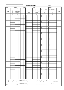 Formular Polygonzug