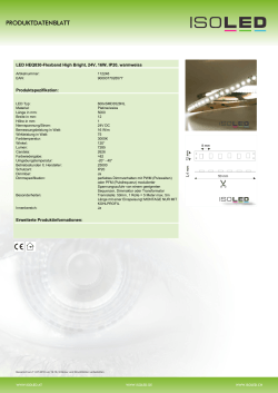 LED HEQ830-Flexband High Bright, 24V, 16W, IP20