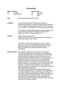 Job posting