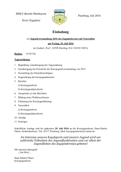2016 Einladung Kreisjugend- und Kreisversammlung