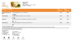 Druckversion PDF A3, quer - Speisepläne