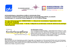 Informationen zu den Einrichtungen 2 bis 4