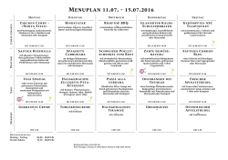 Menu PDF - Restaurant Oase