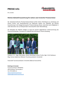 PRESSE-Info
