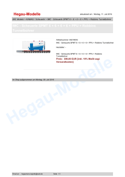 IMC - Scheuerle SPMT 6 + 6 + 6 + 6 + PPU +