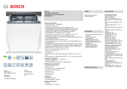 Bosch SBV43M30EU Spüler vollintegriert 60 cm