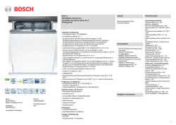 Bosch SBV43M30EU Spüler vollintegriert 60 cm
