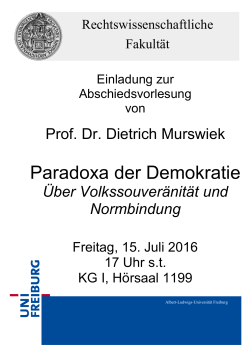 Plakat zum Vortrag als pdf-Datei - Rechtswissenschaftliche Fakultät