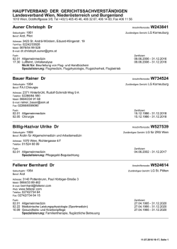 Druckansicht - Hauptverband