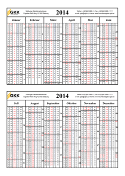 J&auml;nner Februar M&auml;rz April Mai Juni Juli August September Oktober